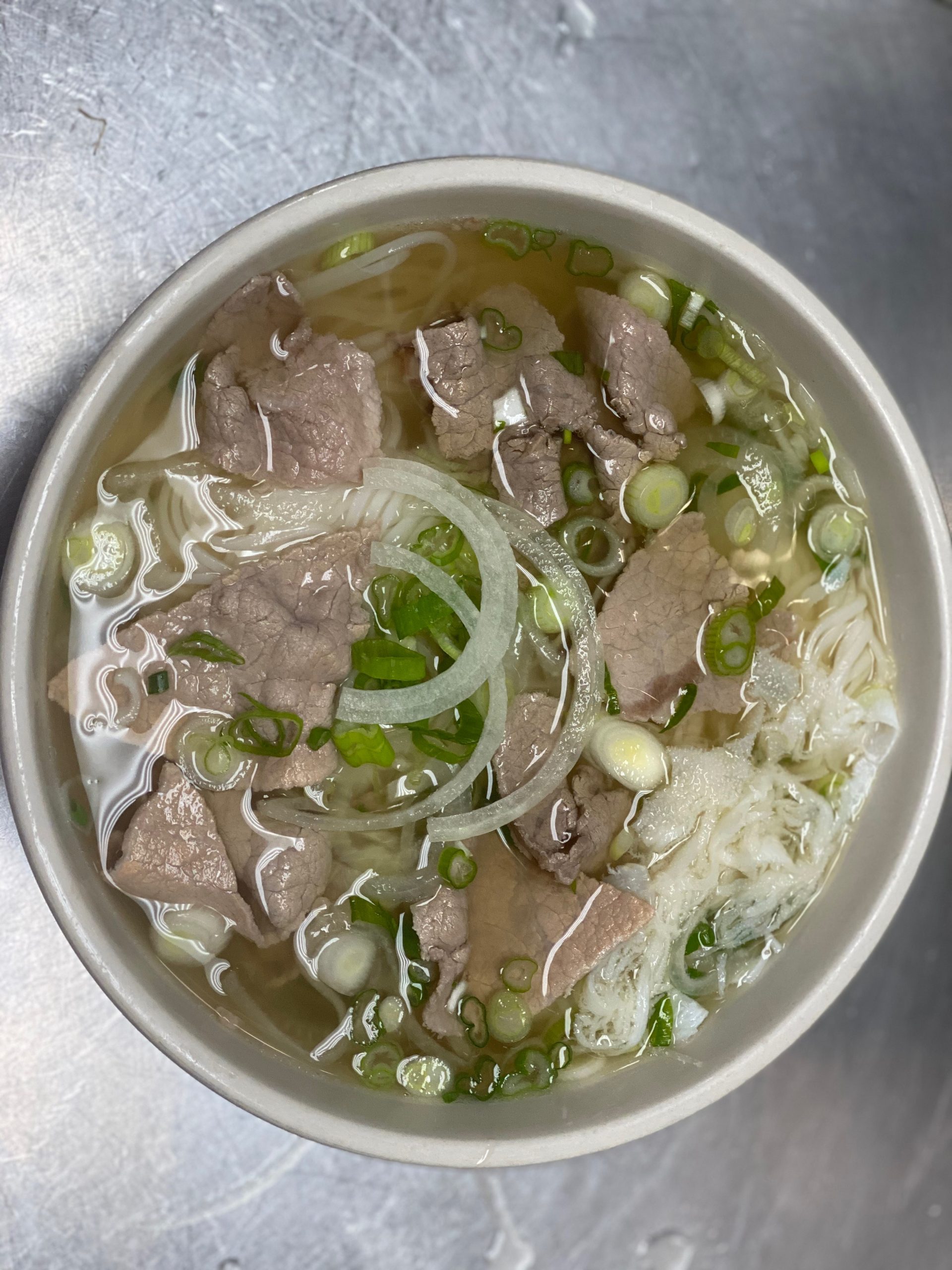 15. Regular Round Eye Steak and Tripe – Phở Tái Sách