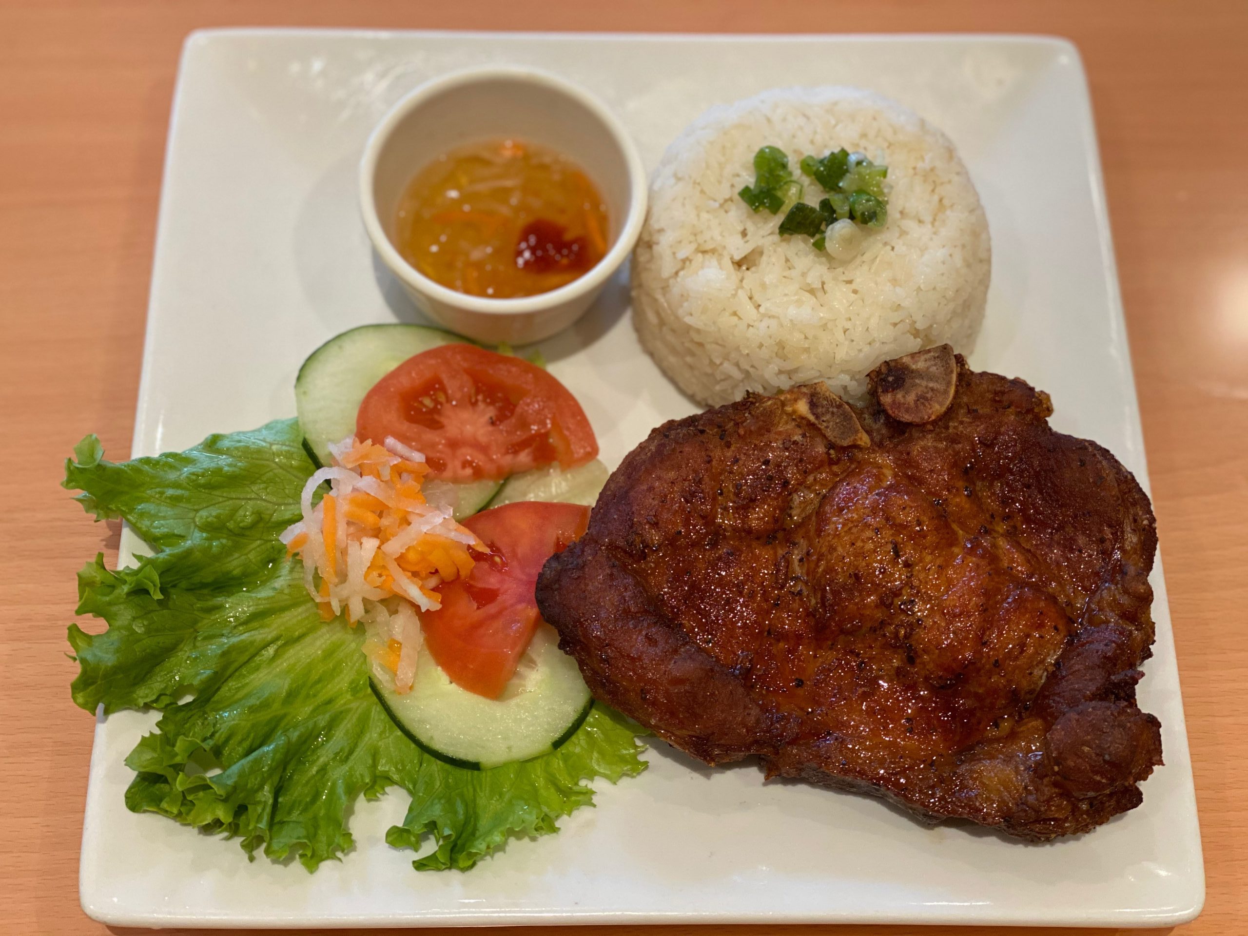 33. Rice with Pork Chop