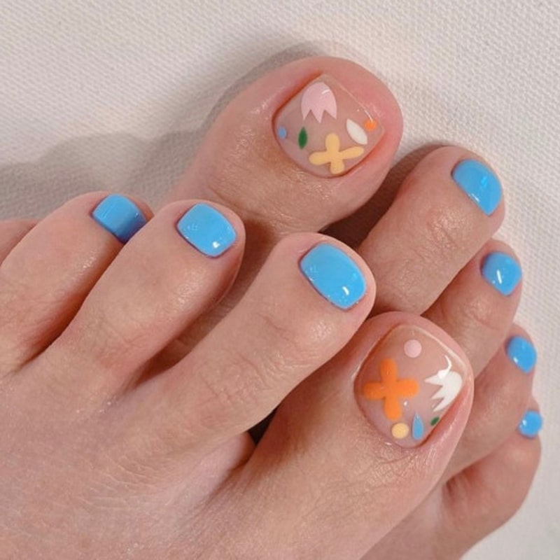 Pedicure & Manicure with Gel Polish